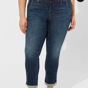 Torrid Weekend Boyfriend Straight Super Soft Jeans Sz 4x 4